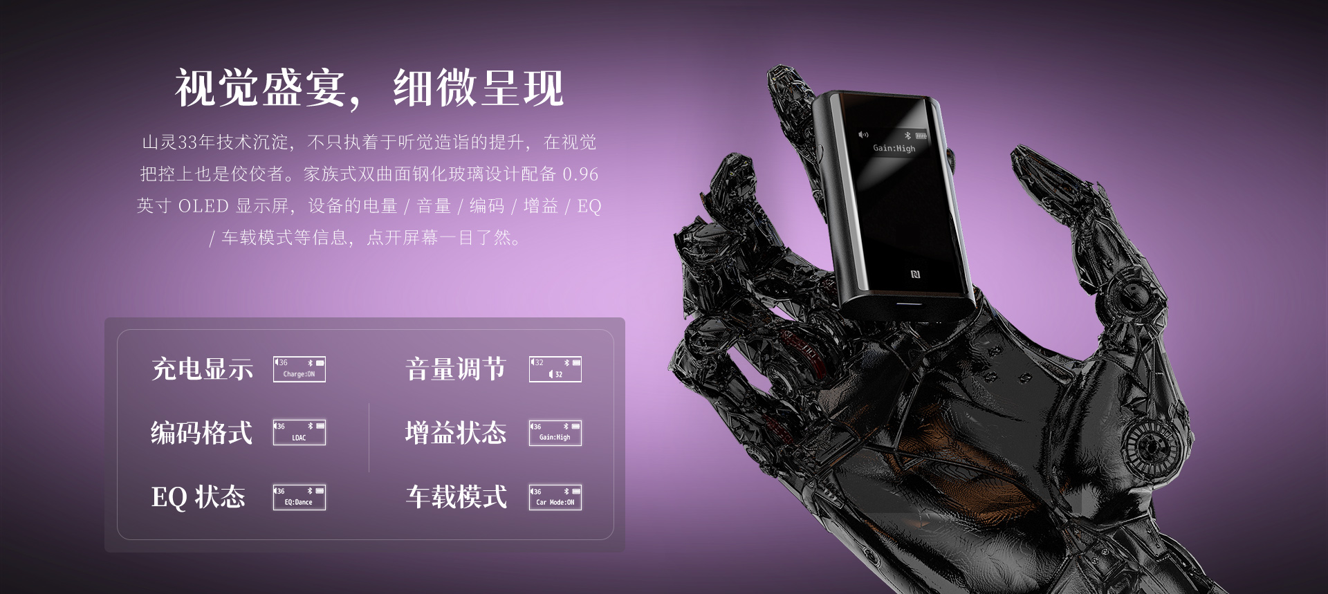 UP5 旗舰级蓝牙解码耳放