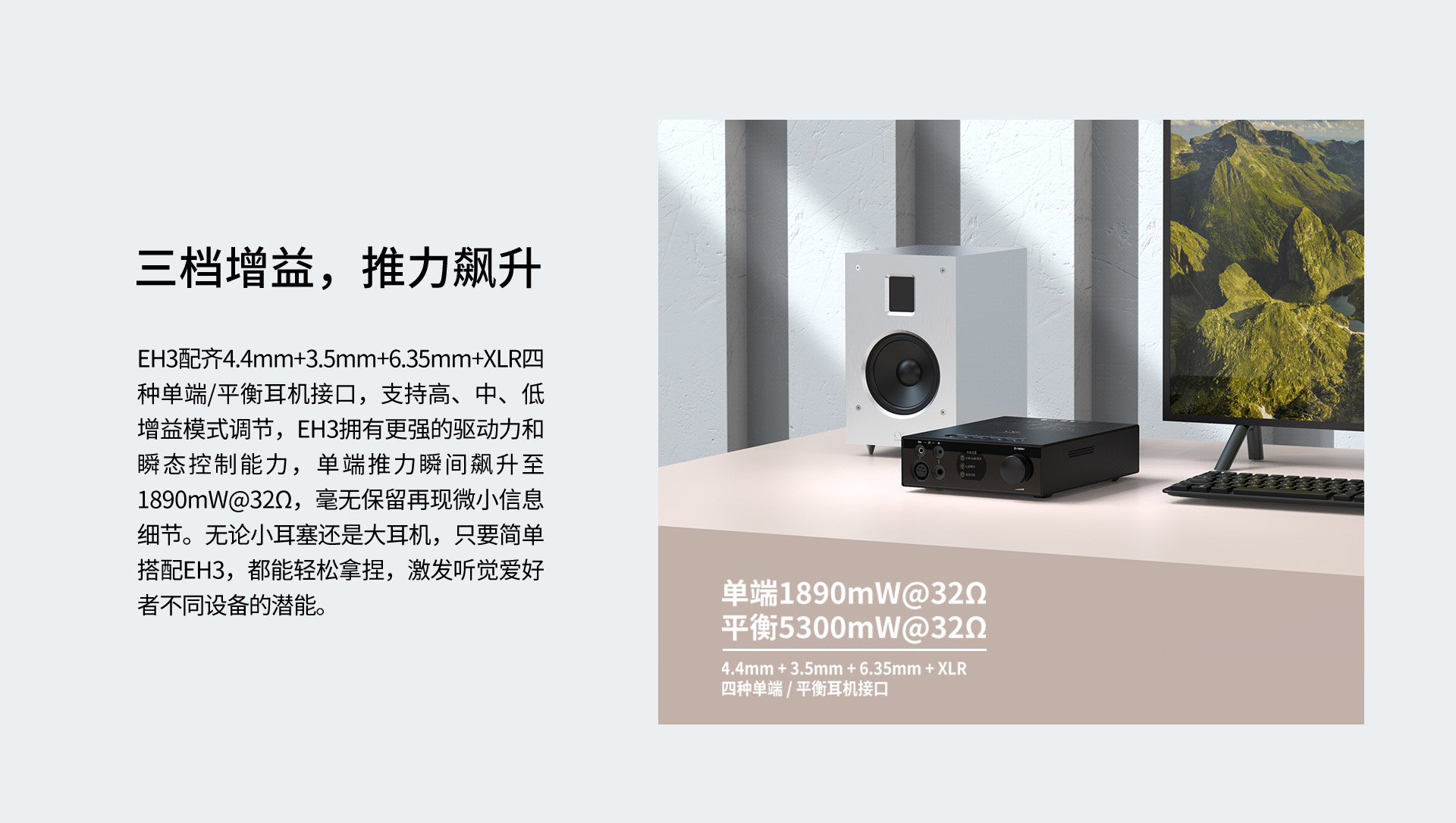 EH3次世代解码耳放一体机