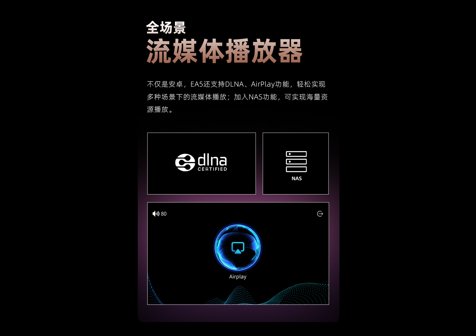 EA5 流媒体功放一体机