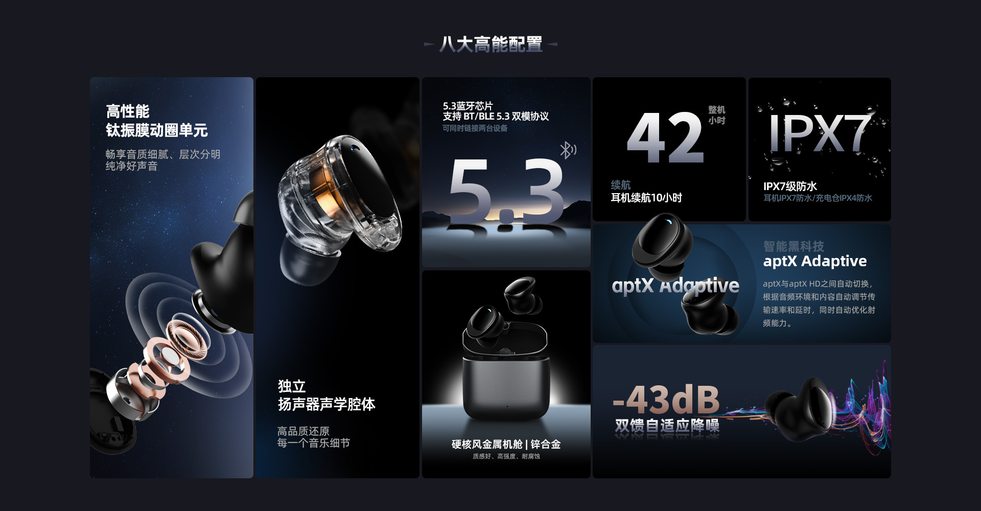 MTW200 Plus 真无线HiFi耳机