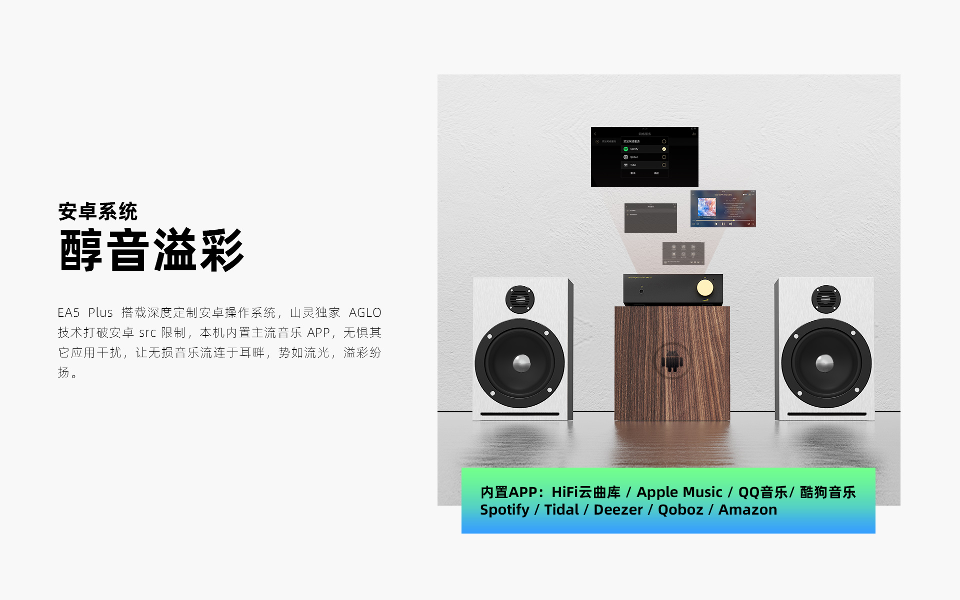 EA5 Plus 流媒体功放一体机